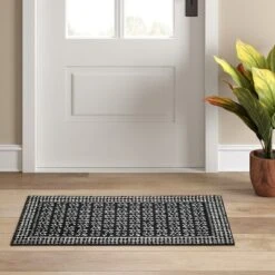 Washable Geometric Border Tufted Rug - Threshold™ -Threshold GUEST 0020c506 e2ae 4ee5 ac42 6389a7febd3b