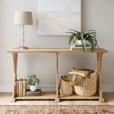 Damask Woven Persian With Fringe Rug - Threshold 3 Damask Woven Persian With Fringe Rug - Threshold - Image 3