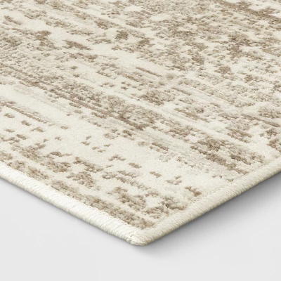 9'x12' Border Dot Motif Area Rug Beige - Threshold™ 2 9'x12' Border Dot Motif Area Rug Beige - Threshold™ - Image 2