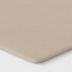1'8"x5' Rectangle Indoor Floor Mat Tan - Threshold™: Kitchen Runner, Basket Weave, Flat Pile, Polyester -Threshold GUEST 234a362b f46d 4f30 9b51 ea633f8e1957