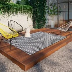 Geo Diamond Outdoor Rug - Threshold™ -Threshold GUEST 23db025e b35c 43ab a704 cb9cdf62af10