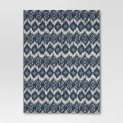 Ikat Outdoor Rug Blue - Threshold 16 Ikat Outdoor Rug Blue - Threshold -Threshold GUEST 26cc3119 0645 49b3 8d70 543d60a6eca5