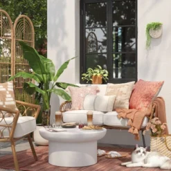 Space Dyed Pattern Outdoor Rug - Threshold™