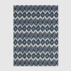 Ikat Outdoor Rug Blue - Threshold 12 Ikat Outdoor Rug Blue - Threshold -Threshold GUEST 2eb76a51 0fa1 4fbb a973 e1e32488c7a3