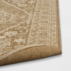 Persian Rectangular Flat Woven Outdoor Area Rug Beige - Threshold™ -Threshold GUEST 3384b017 1768 4cec bd83 763f069edca7
