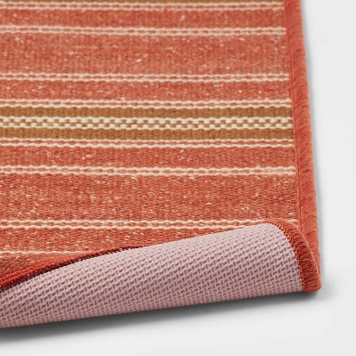 20"x34" Woven Pet Tapestry 'Dark Orange Stripe' - Threshold™ 3 20"x34" Woven Pet Tapestry 'Dark Orange Stripe' - Threshold™ - Image 3