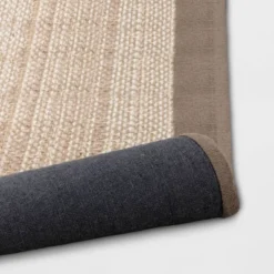 Solid Woven Border Rug - Threshold™ -Threshold GUEST 510f3c14 dc8f 4812 ad29 8ed9e0962811