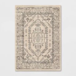 Plush Persian Style Area Rug Cream - Threshold™ 11 Plush Persian Style Area Rug Cream - Threshold™ -Threshold GUEST 57a5eb0f 24f2 4b22 b0b9 01d9a58810c6