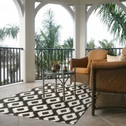 Diamond Ikat Outdoor Rug - Threshold™ -Threshold GUEST 5e160fa4 6921 43bc b067 8b8c88831c07