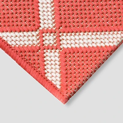Garden Lattice Outdoor Rug - Threshold 1 Garden Lattice Outdoor Rug - Threshold