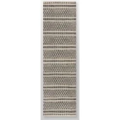 Norwalk Stripe Rug Black/White - Threshold™