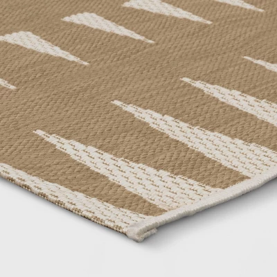 Triangles Outdoor Area Rug - Threshold™ 2 Triangles Outdoor Area Rug - Threshold™ - Image 2