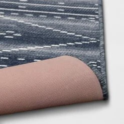 2'4"x3'9" Woven Tapestry Rug With Fringe Indigo - Threshold™ 5 2'4"x3'9" Woven Tapestry Rug With Fringe Indigo - Threshold™ -Threshold GUEST 7ca9d346 5e0d 4060 9ae1 61040279a590