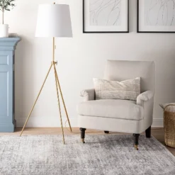 Millcreek Distressed Vintage Persian Rug Charcoal - Threshold™ Designed With Studio Mcgee