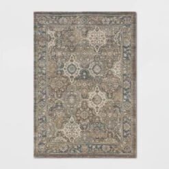 Distressed Persian Woven Rug Brown - Threshold™ -Threshold GUEST 9bbe3209 3484 4d3a a875 e3983bce28f4
