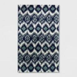 Ikat Outdoor Rug Blue - Threshold 17 Ikat Outdoor Rug Blue - Threshold -Threshold GUEST 9ecd828c 2244 4852 be47 16bc03531bcf
