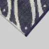 7'10"x10' Minnows Outdoor Rug Navy - Threshold™: Weather-Resistant, UV Protection, Woven