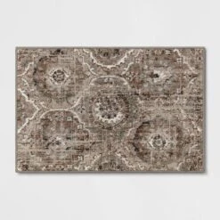 Bailey Companion Tile Print Accent Rug Tan - Threshold™ -Threshold GUEST af10e391 4de5 4bca ad08 b2c538d357b0