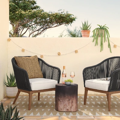 Triangles Outdoor Area Rug - Threshold™ 1 Triangles Outdoor Area Rug - Threshold™