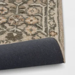 5'x7' Handtufted Textural Floral Area Rug Sage Green - Threshold™ -Threshold GUEST bec27750 0d9c 43d2 981a 2ed6dbf83b29