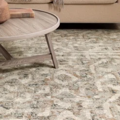 9'x12' Cashmere Geo Rug Gray - Threshold™ -Threshold GUEST d1572ed0 cb73 47c4 a753 d3aca880bb4e