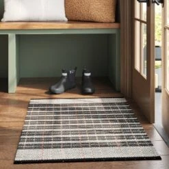 Threshold 15 2'x3' Handloom Mixed Fibre Striped Rug - Threshold™