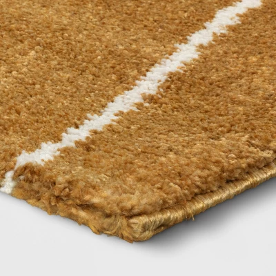 Abstract Lines Rug Mustard - Threshold™ 2 Abstract Lines Rug Mustard - Threshold™ - Image 2