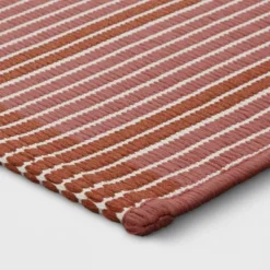 5'x7' Dashed Stripe Outdoor Rug Warm - Threshold™ 4 5'x7' Dashed Stripe Outdoor Rug Warm - Threshold™ -Threshold GUEST da093176 67a2 44aa 8d06 a677fbd19412