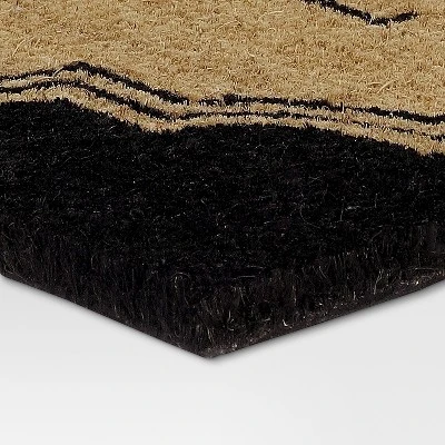 1'6"x2'6" Welcome Coir Doormat - Threshold™ 2 1'6"x2'6" Welcome Coir Doormat - Threshold™ - Image 2
