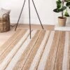 Riverton Striped Jute/Wool Area Rug Tan - Threshold™ Designed With Studio McGee