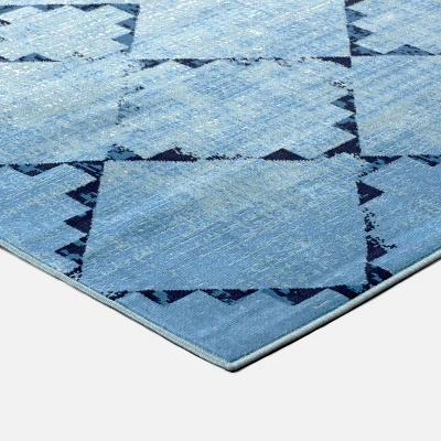 Distressed Diamonds Outdoor Rug - Threshold 1 Distressed Diamonds Outdoor Rug - Threshold